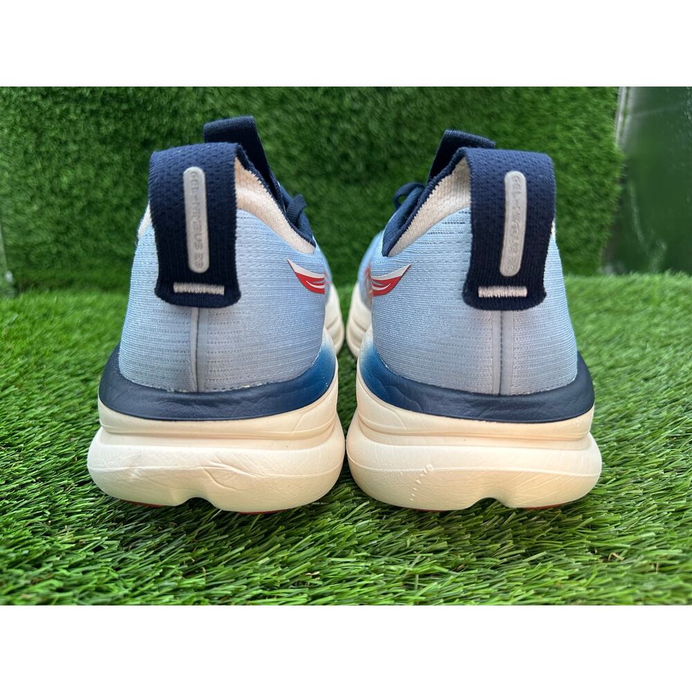 Asics Gel-Nimbus 25 1012C056 Athletic Sneaker Women's 9.5 Blue Knit Gym Running - Picture 6 of 12